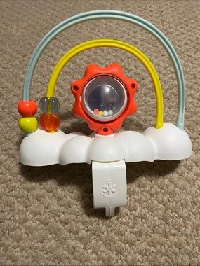 Skip hop activity center silver lining cloud rainbow Bead replacement toy